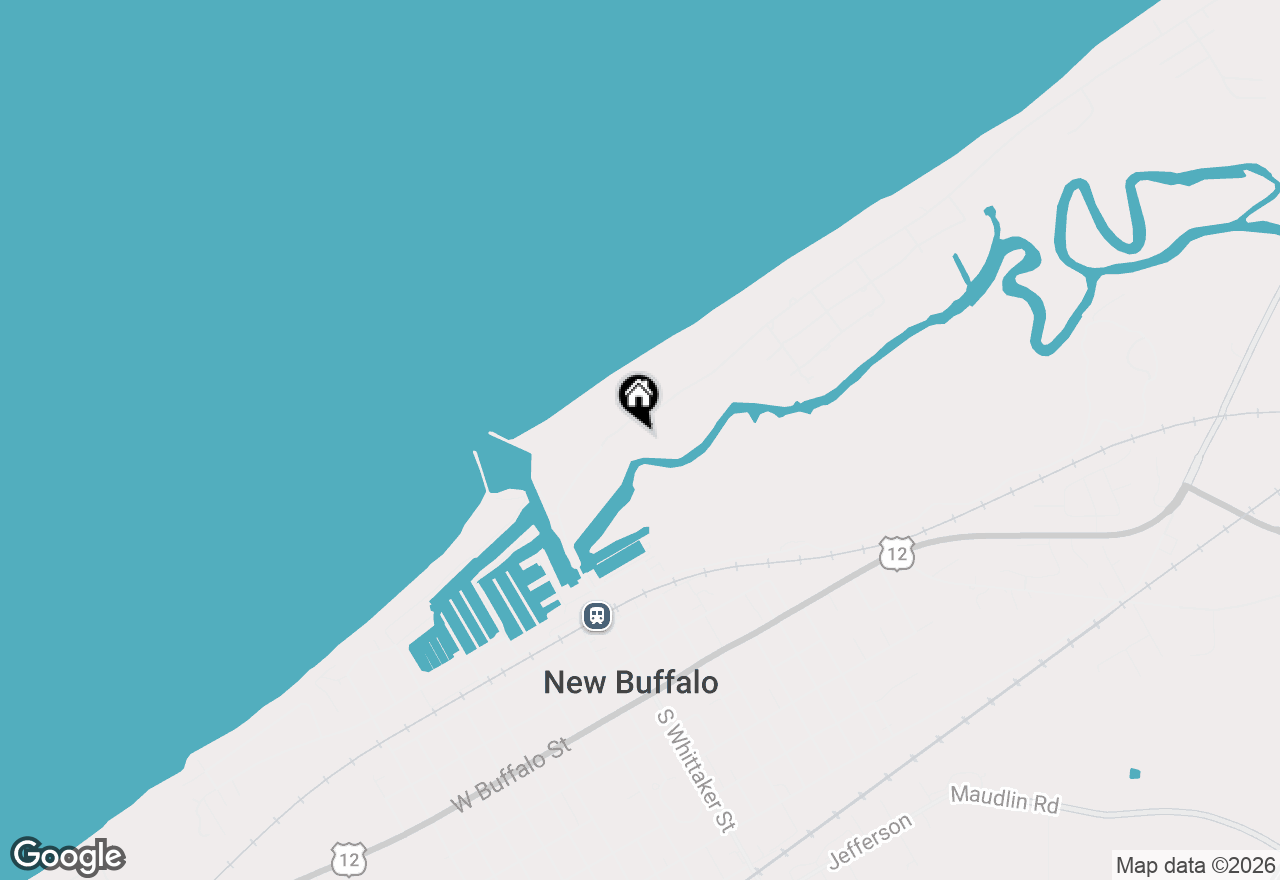Map of 331 Marquette Drive, New Buffalo, MI 49117