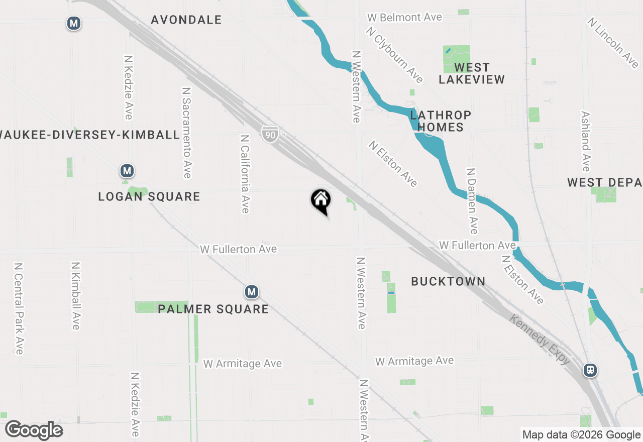 Map of 2455 N Maplewood Avenue, Chicago, IL 60647