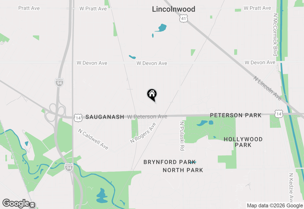 Map of 6056 N Keeler Avenue, Chicago, IL 60646