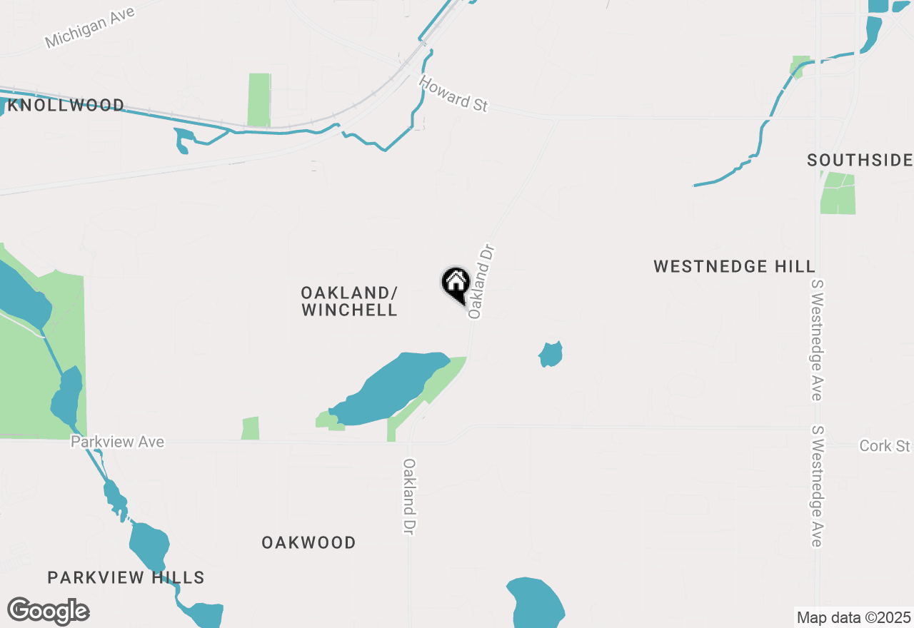 Map of 2513 Waite Avenue, Kalamazoo, MI 49008