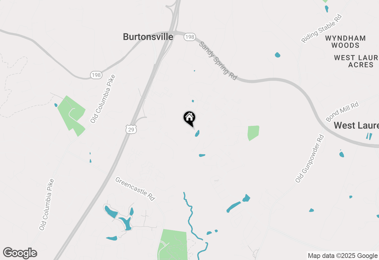 Map of 4003 Wood Swallow Court, Burtonsville, MD 20866