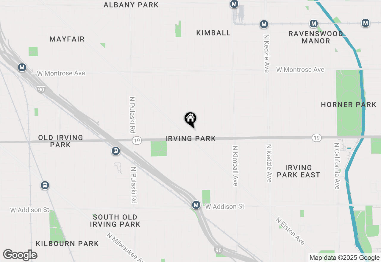 Map of 4022 N Monticello Avenue #1N, Chicago, IL 60618