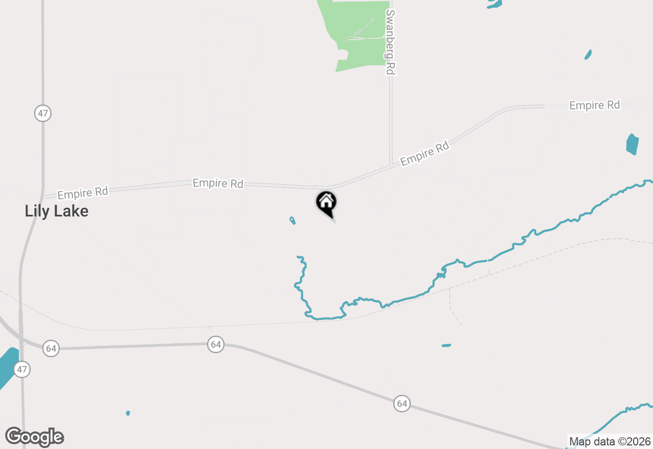Map of 43W001 Empire Road, St. Charles, IL 60175