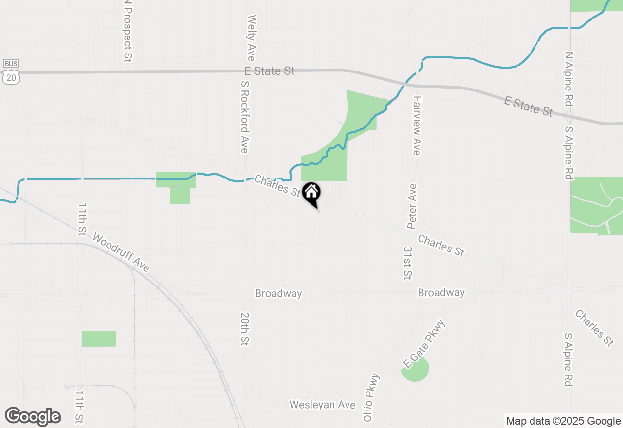 Map of 922 24th Street, Rockford, IL 61108