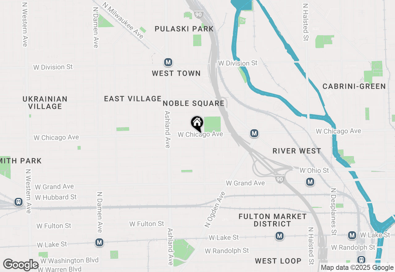 Map of 1421 W Chicago Avenue, Chicago, IL 60642