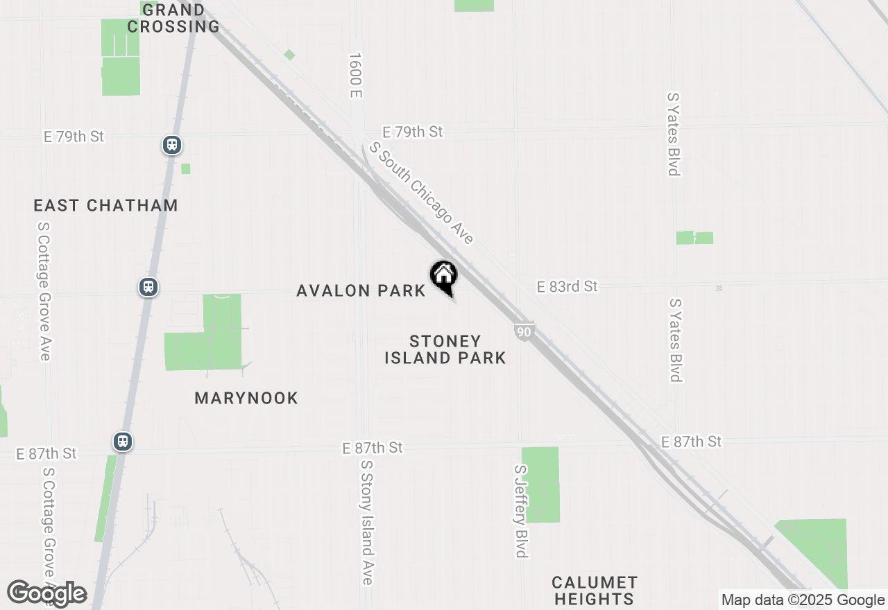 Map of 8325 S Cregier Avenue, Chicago, IL 60617