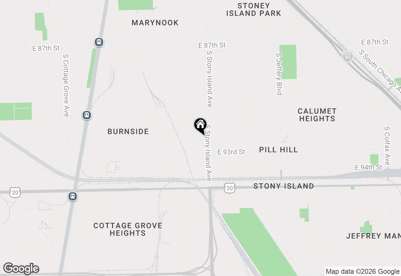 Map of 9209 S Harper Avenue, Chicago, IL 60619