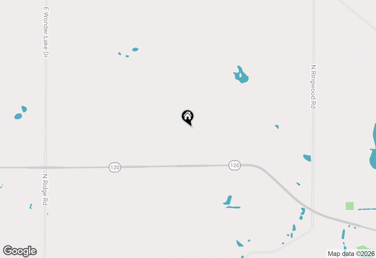 Map of 6493 Juniper Drive, Wonder Lake, IL 60097