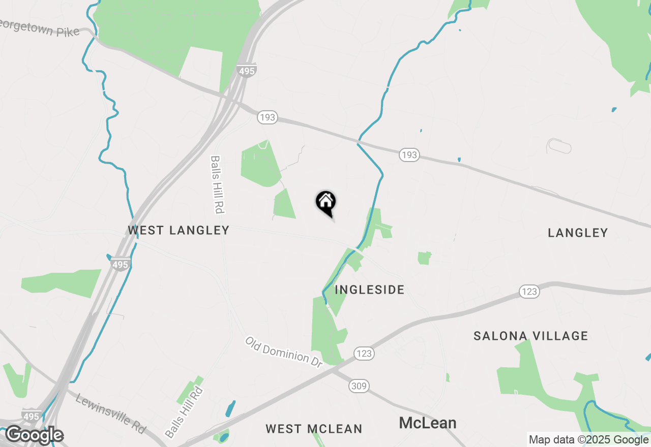 Map of 7000 Hector Road, Mclean, VA 22101