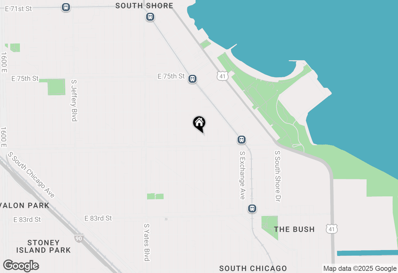 Map of 7826 S Marquette Avenue, Chicago, IL 60649