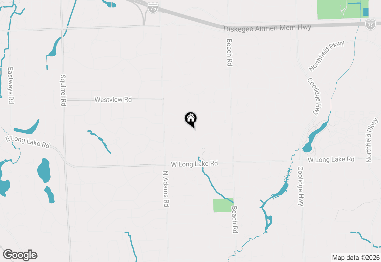 Map of 5173 Serena Dr, Troy, MI 48098
