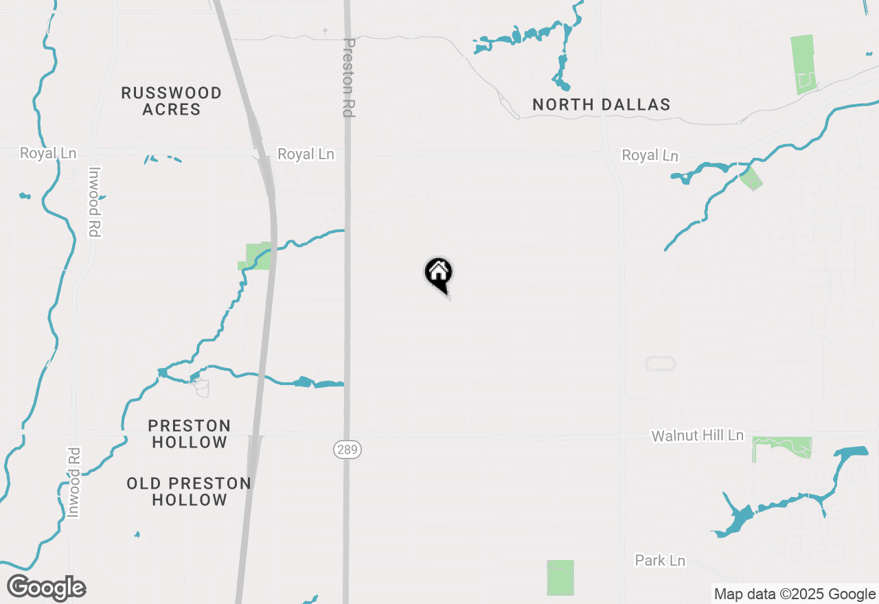 Map of 6236 Waggoner Drive, Dallas, TX 75230