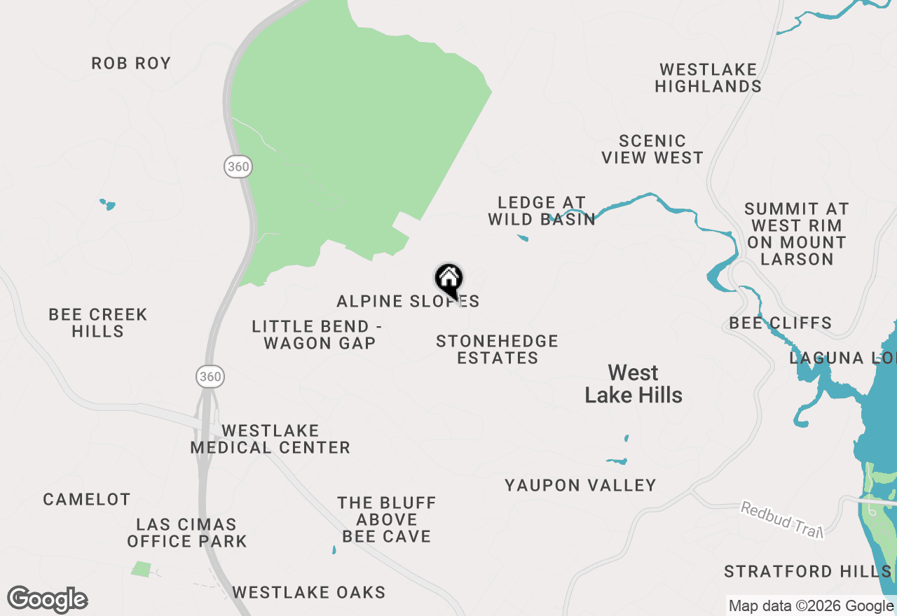 Map of 6 Wren Valley Cv, West Lake Hills, TX 78746
