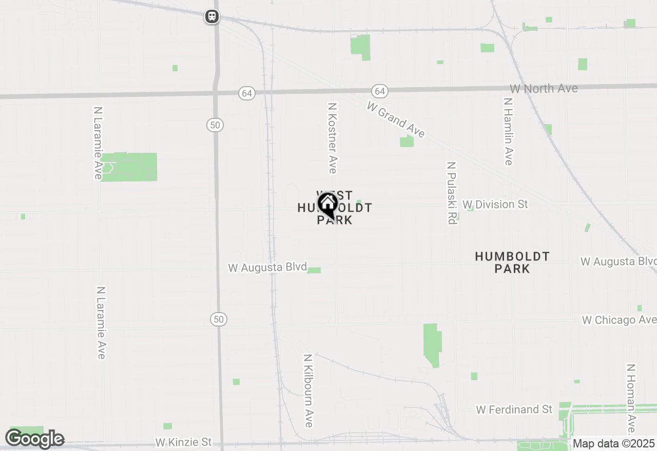 Map of 4411 W Haddon Avenue, Chicago, IL 60651