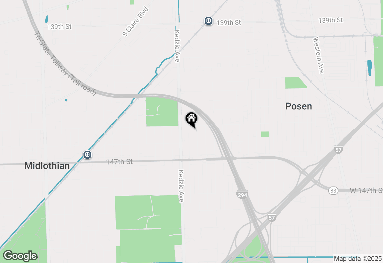 Map of 14517 S Troy Street, Posen, IL 60469