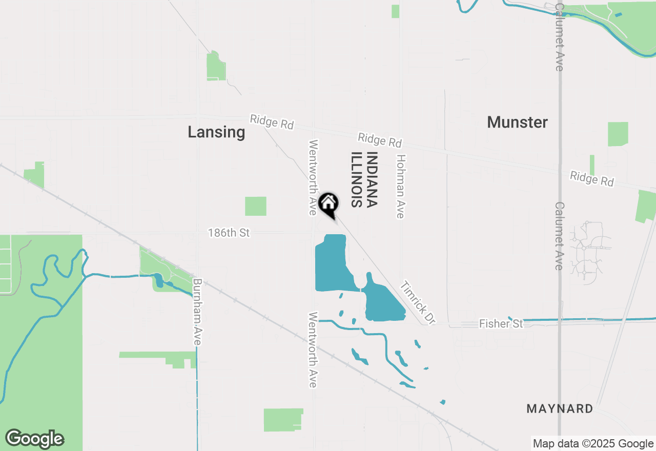 Map of 3640 186th Street #204, Lansing, IL 60438