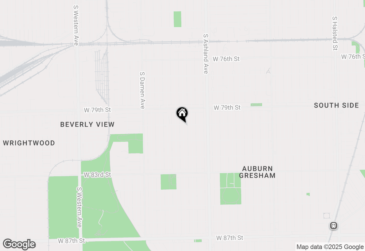 Map of 1739 W 80th Street #1793-3, Chicago, IL 60620