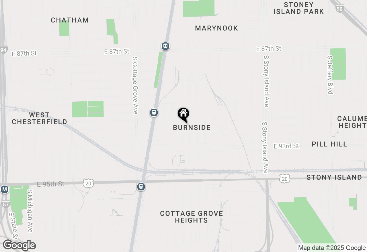 Map of 9138 S Greenwood Avenue, Chicago, IL 60619