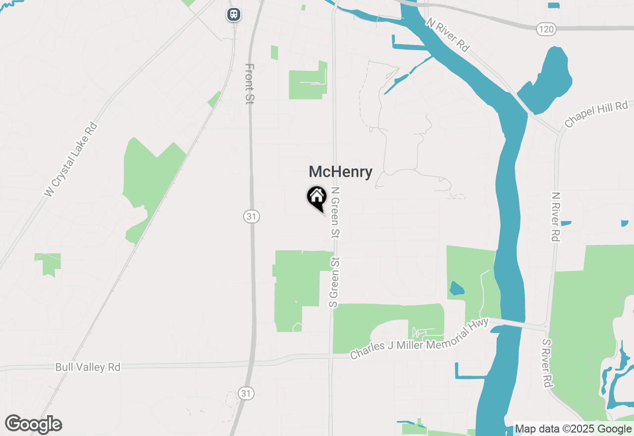 Map of 3609 W Young Street, Mchenry, IL 60050