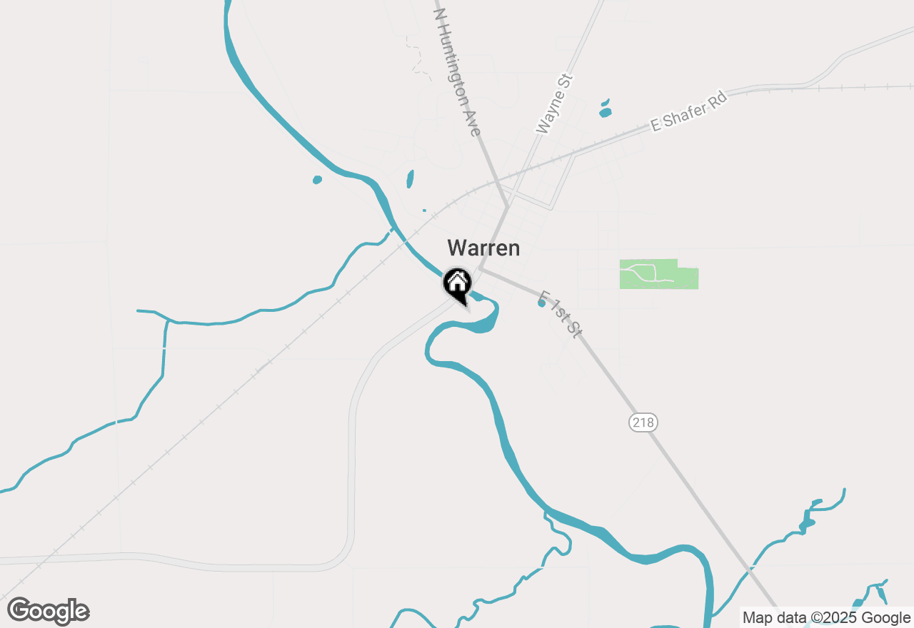 Map of 10199 S Wayne Road, Warren, IN 46792
