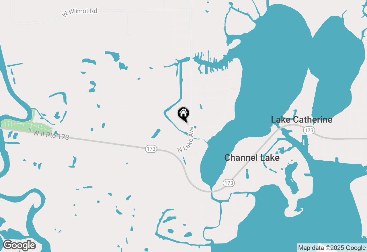 Map of 42362 N Poplar Street, Antioch, IL 60002