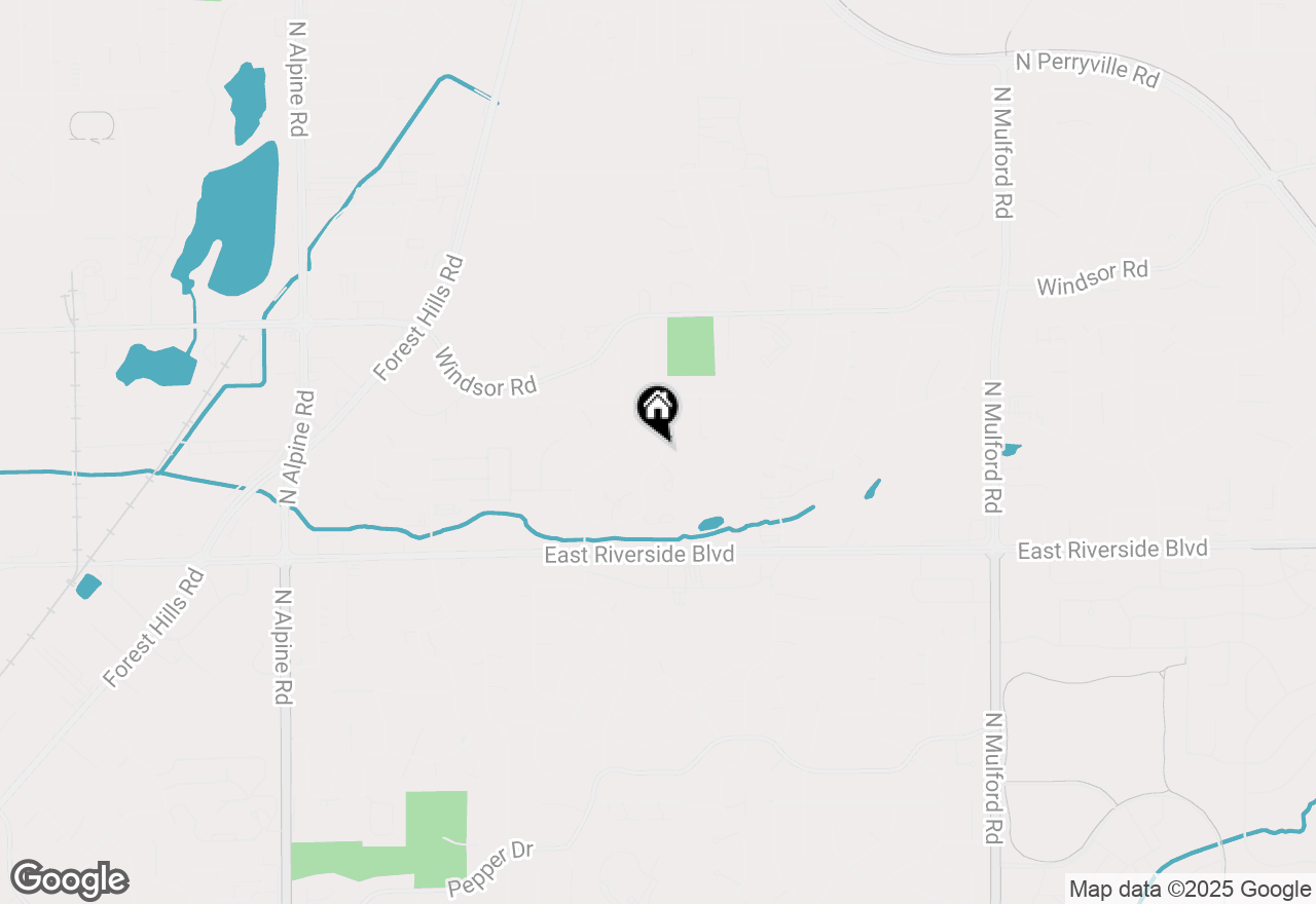 Map of 4176 Tumbleweed Trail, Loves Park, IL 61111