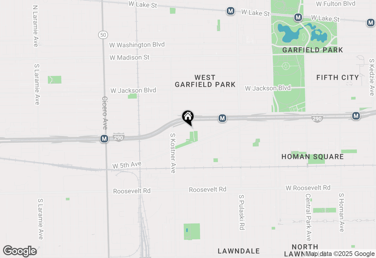 Map of 4300 W Flournoy Street, Chicago, IL 60624