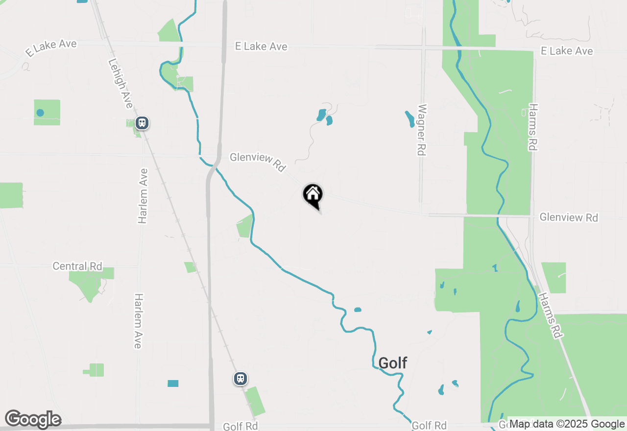 Map of 1245 Westview Road, Glenview, IL 60025