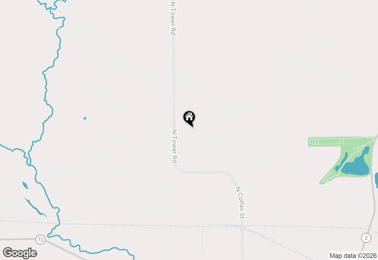 Map of 8668 Yosemite Drive, Byron, IL 61010