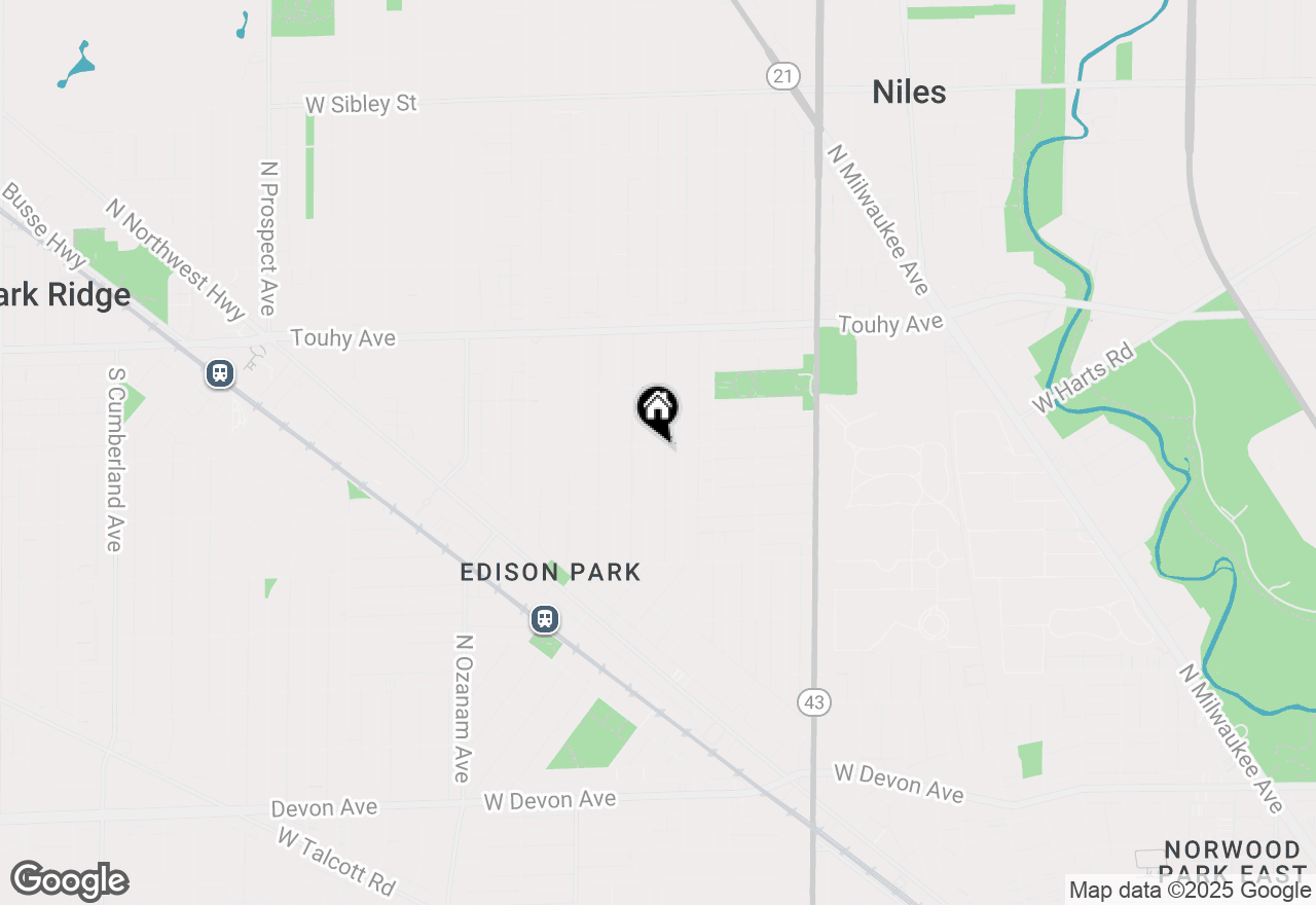 Map of 7439 W Lunt Avenue, Chicago, IL 60631