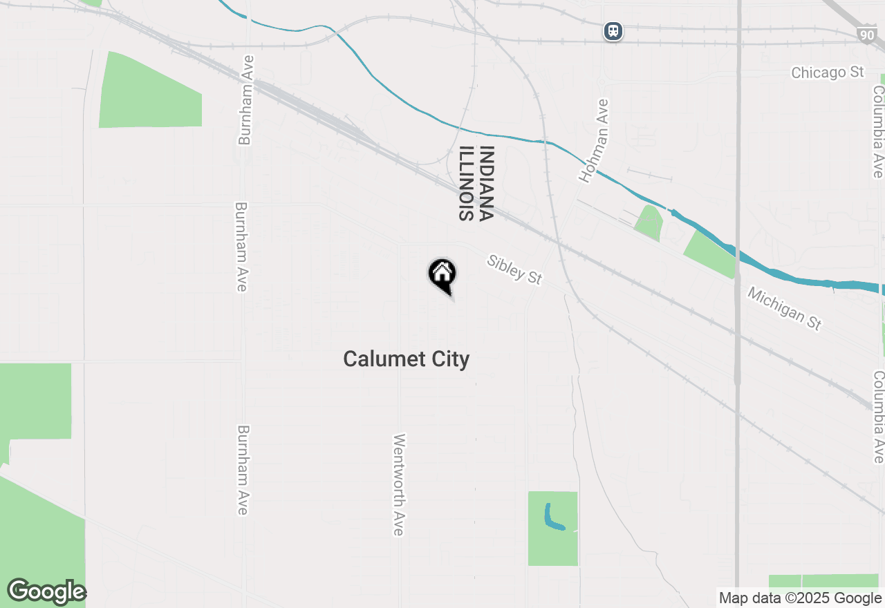 Map of 607 Forsythe Avenue, Calumet City, IL 60409