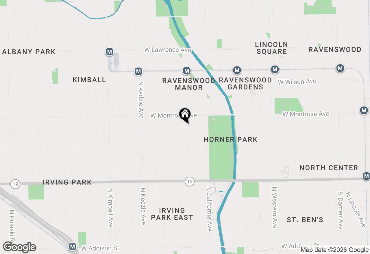 Map of 4319 N Richmond Street #1S, Chicago, IL 60618