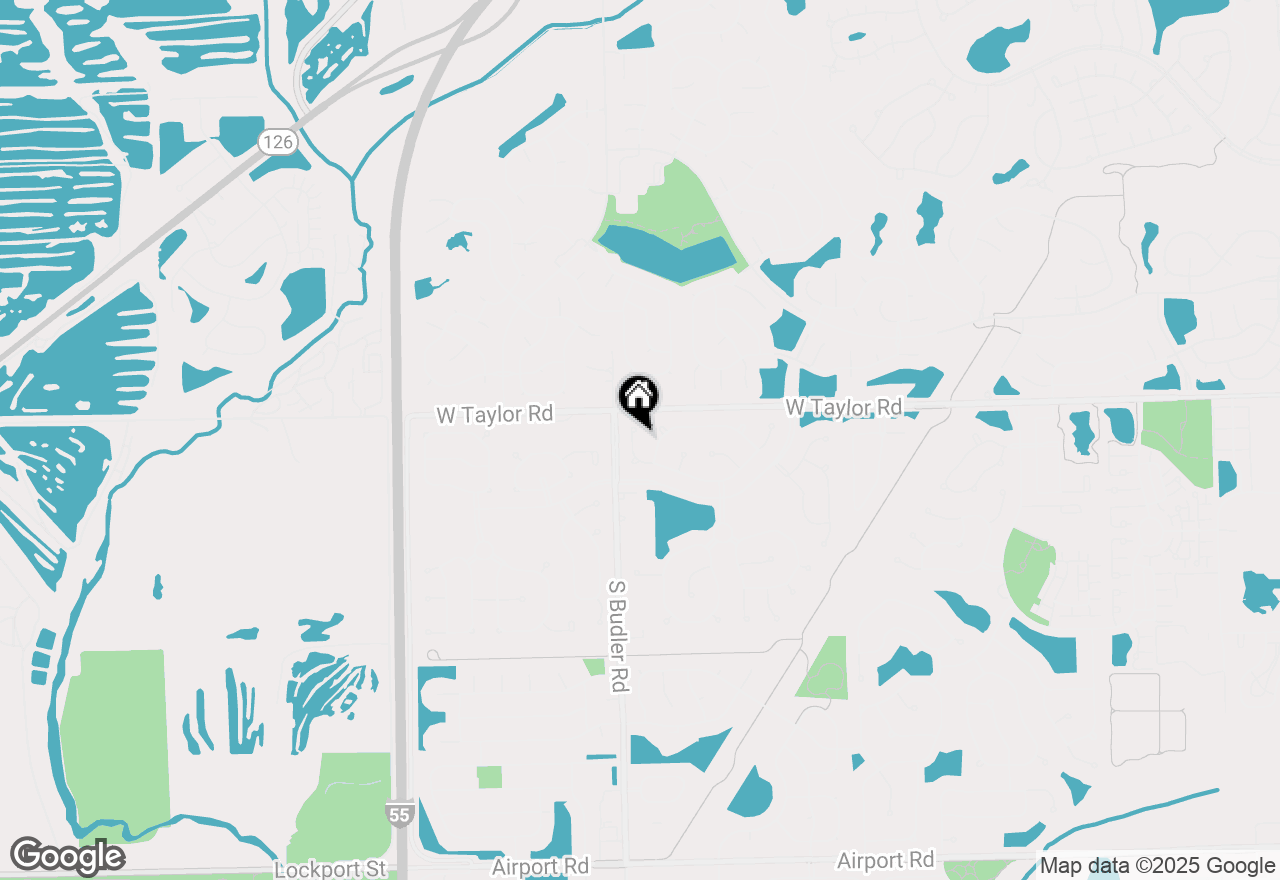 Map of 1878 Grassy Knoll Court, Romeoville, IL 60446