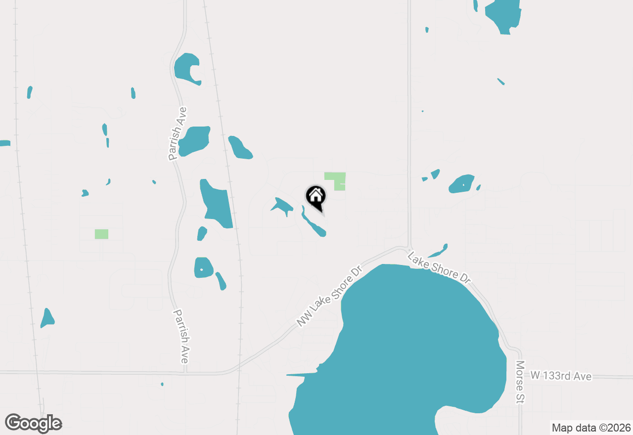 Map of 12716 Morning Dove Drive, Cedar Lake, IN 46303