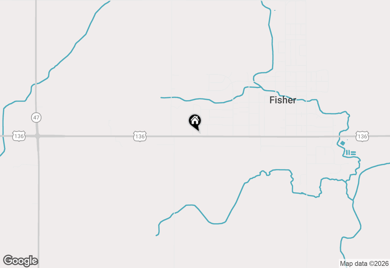 Map of 610 Patterson Drive #3, Fisher, IL 61843