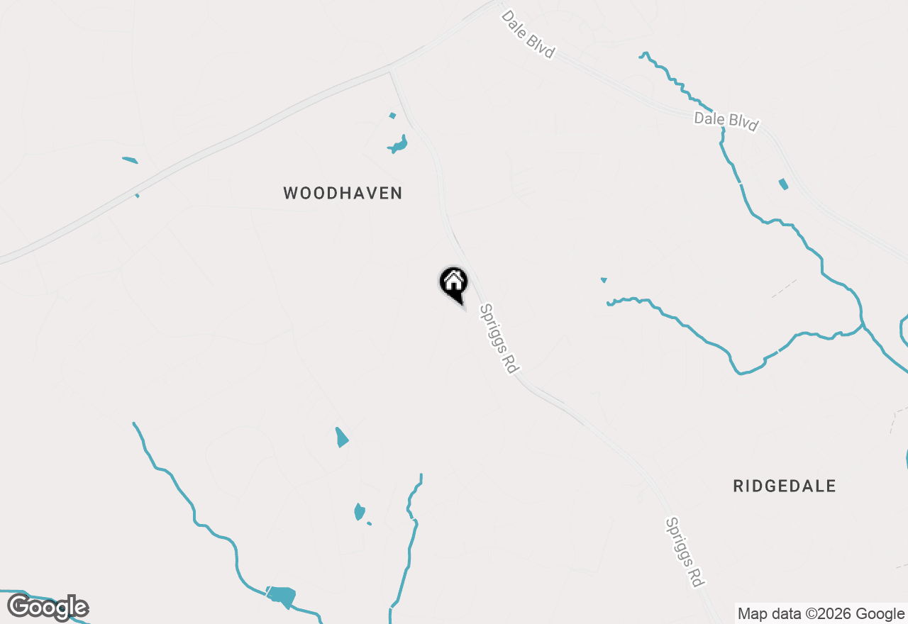 Map of 13431 Carriage Hill Drive, Manassas, VA 20112