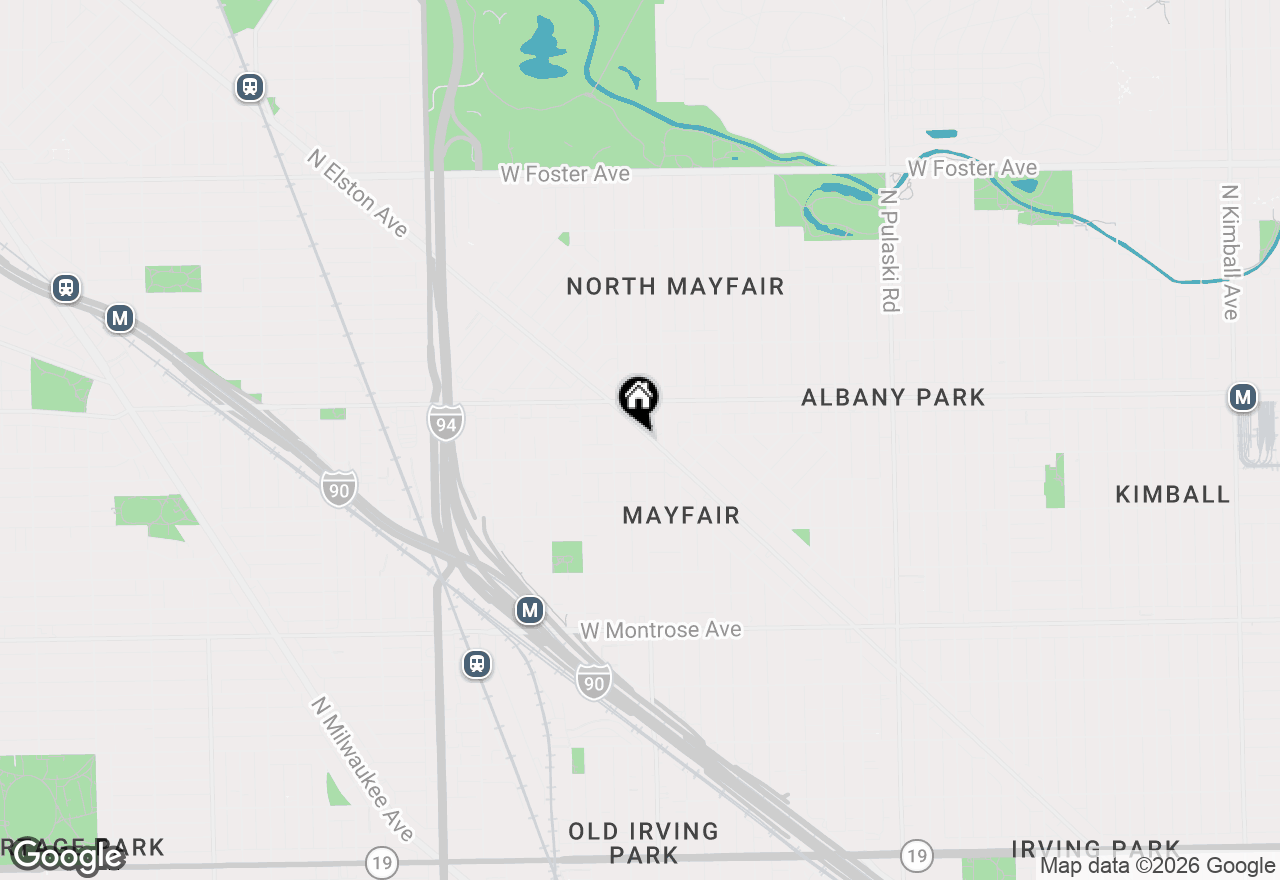 Map of 4750 N Elston Avenue #102D, Chicago, IL 60630
