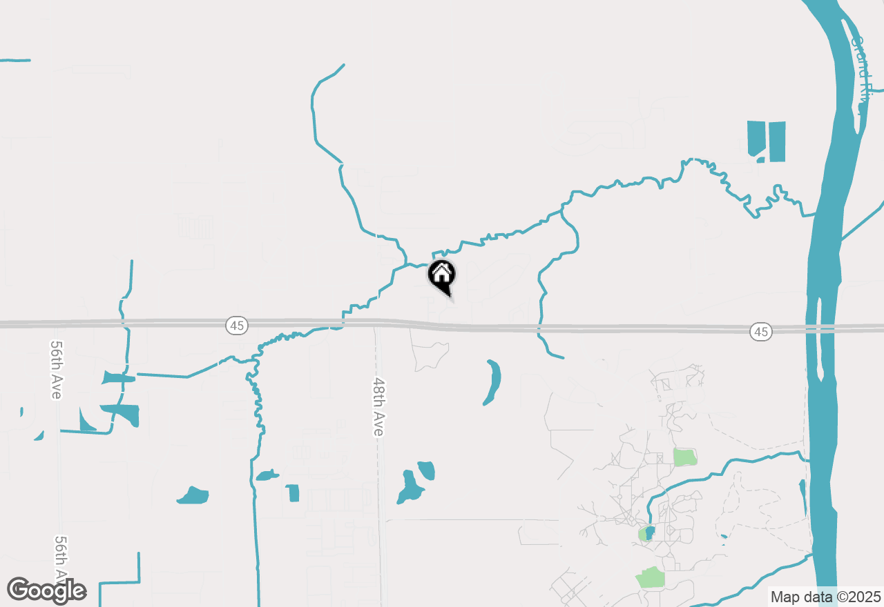 Map of 11255 Whispering Creek Drive, Allendale, MI 49401