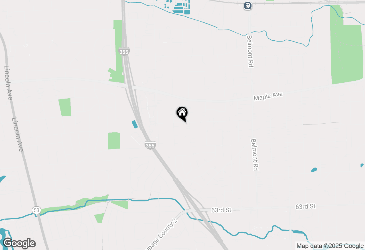 Map of 2749 College Road, Downers Grove, IL 60516