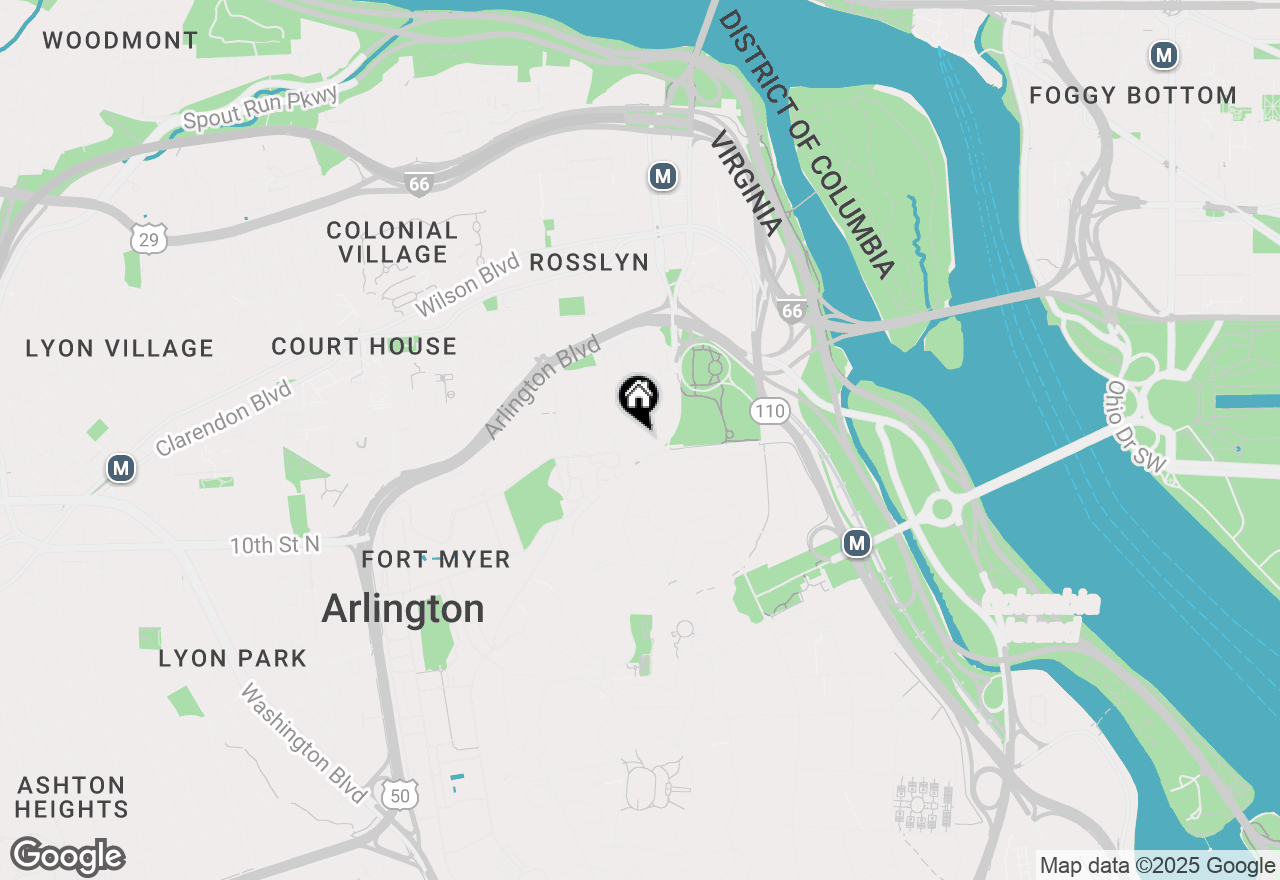 Map of 1404 12th Street N #32, Arlington, VA 22209