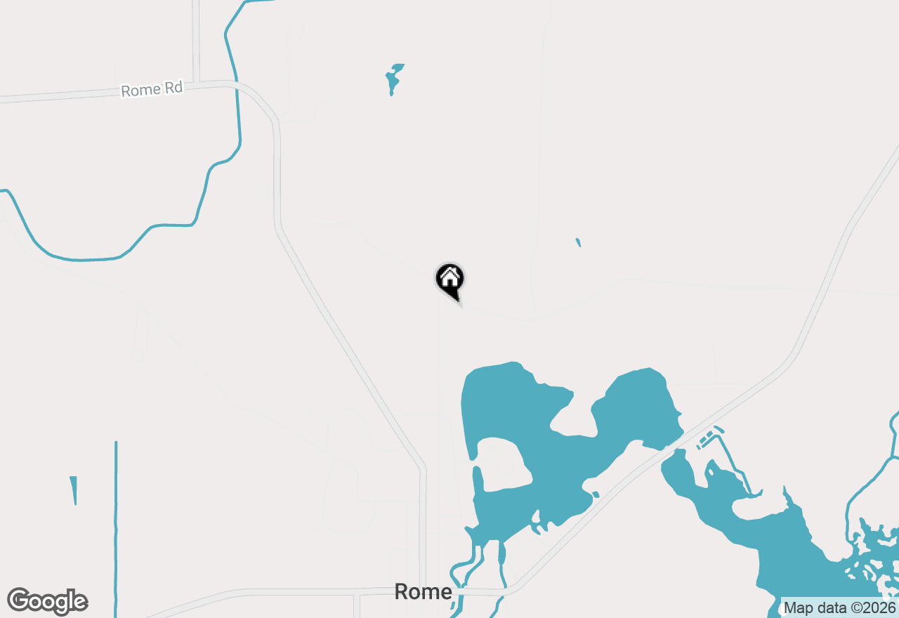 Map of N4176 W Water St, Sullivan, WI 53178