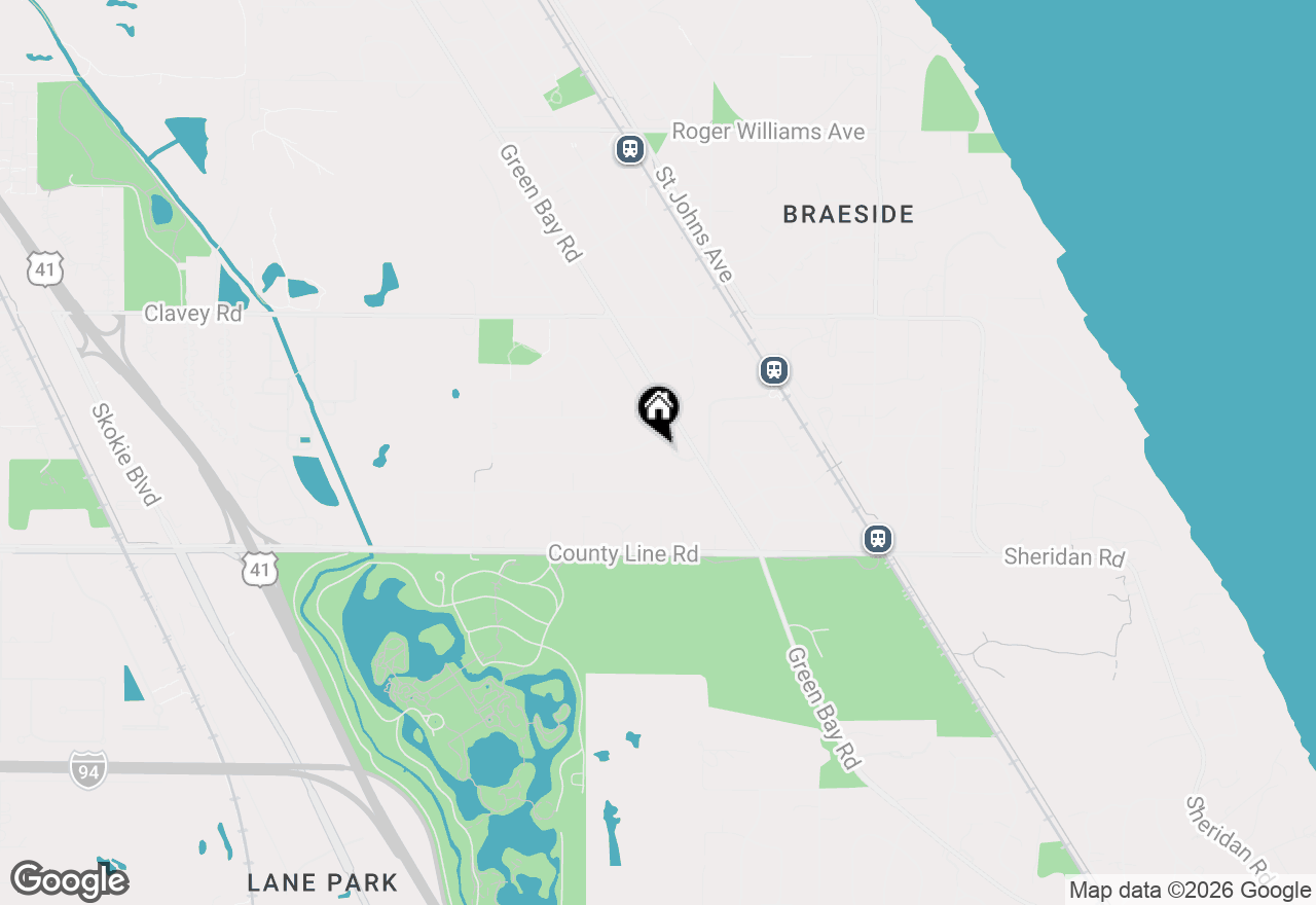 Map of 740 Ravinia Glen Place, Highland Park, IL 60035