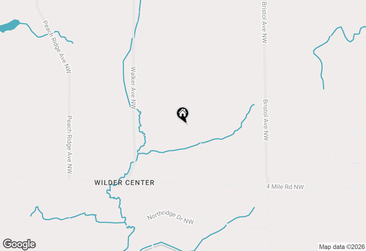Map of 2111 Woodley Creek Court Nw, Comstock Park, MI 49321