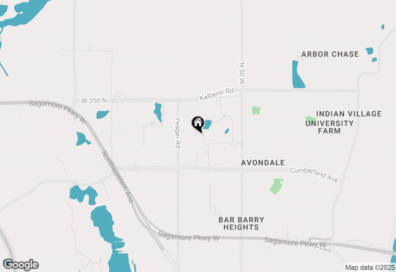 Map of 987 Marwyck Street, West Lafayette, IN 47906