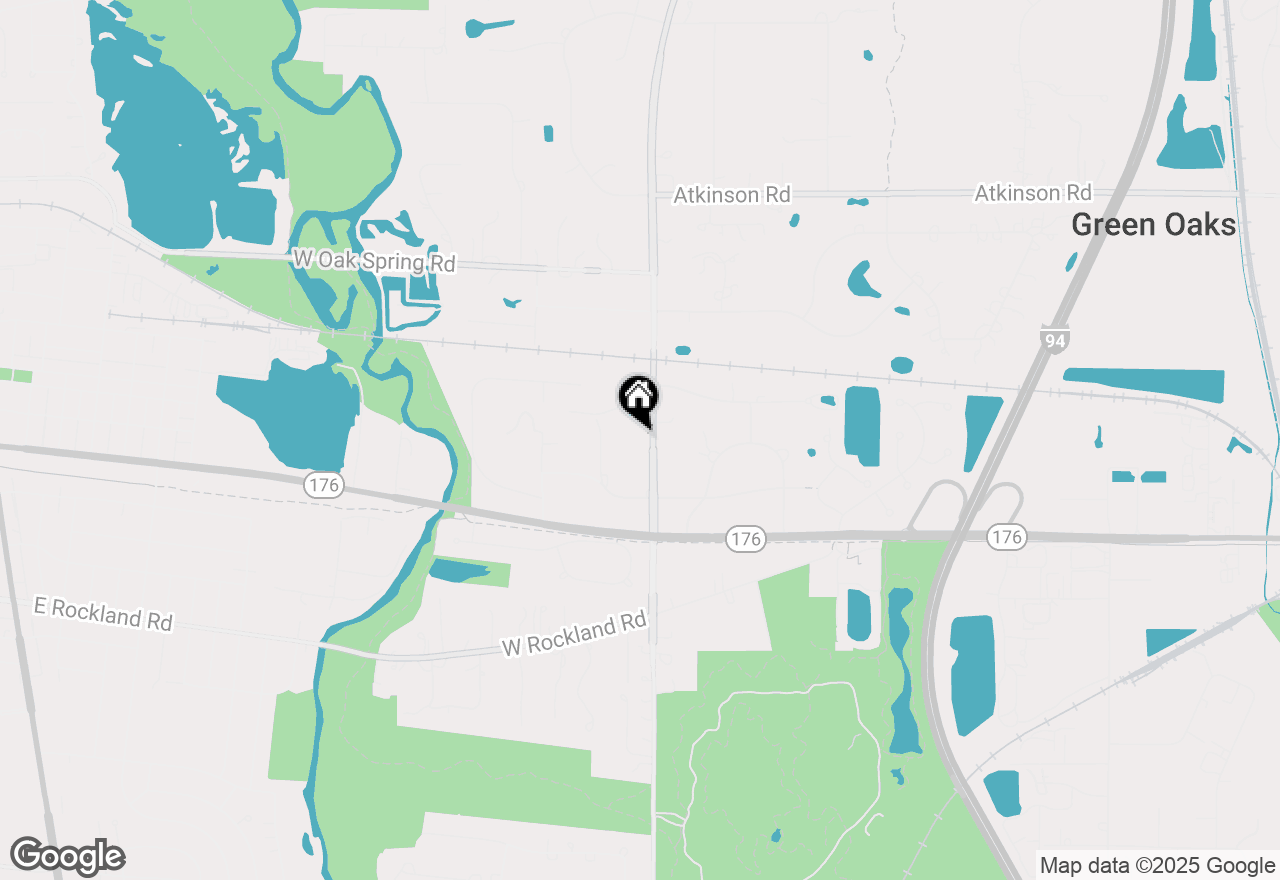 Map of 315 & 335 N St. Mary's Road, Green Oaks, IL 60048