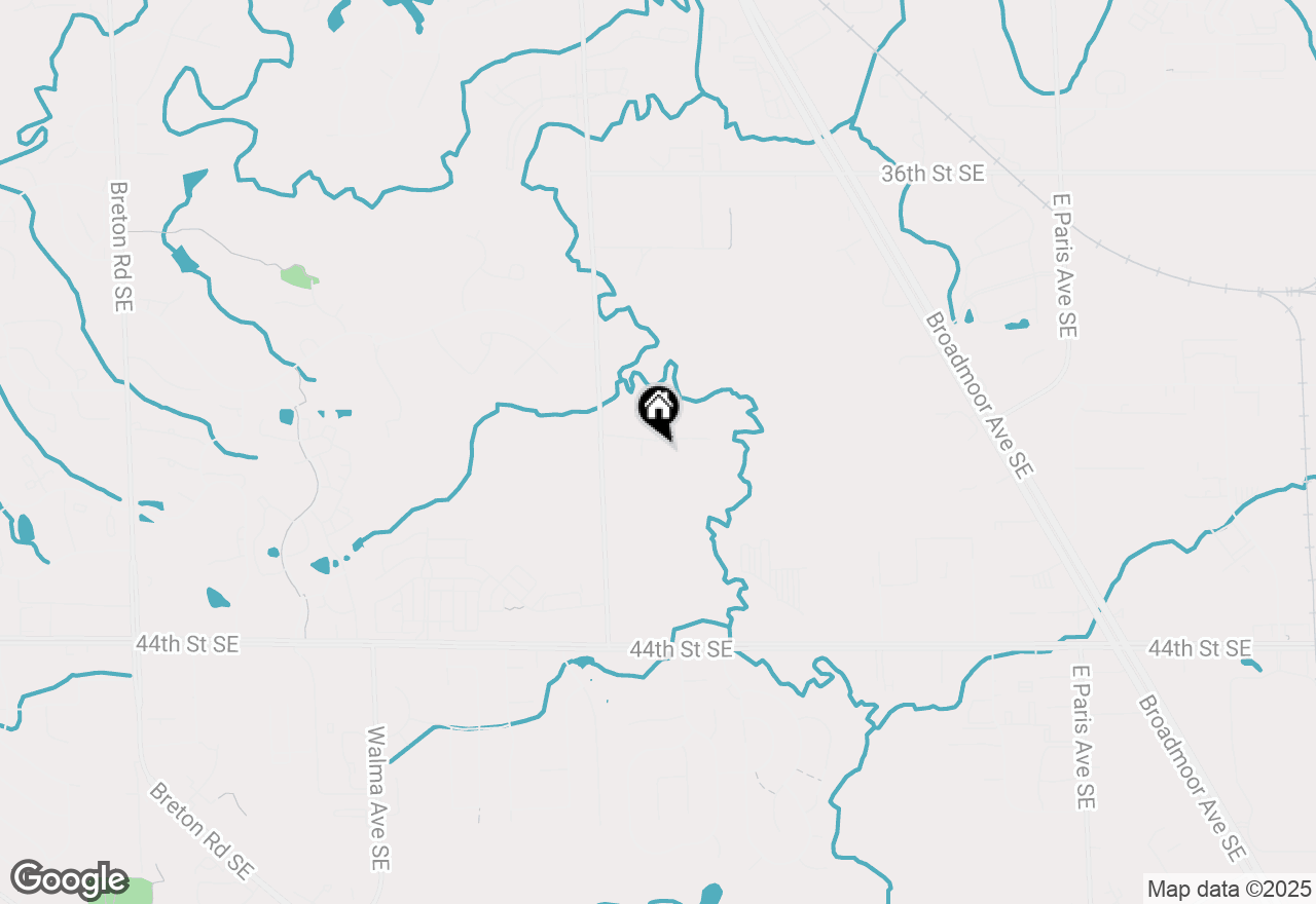 Map of 3304 Mesa Verde Court Se, Kentwood, MI 49512