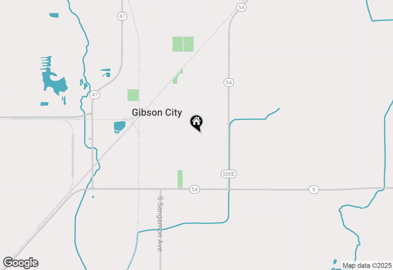 Map of 226 S Melvin Street, Gibson City, IL 60936