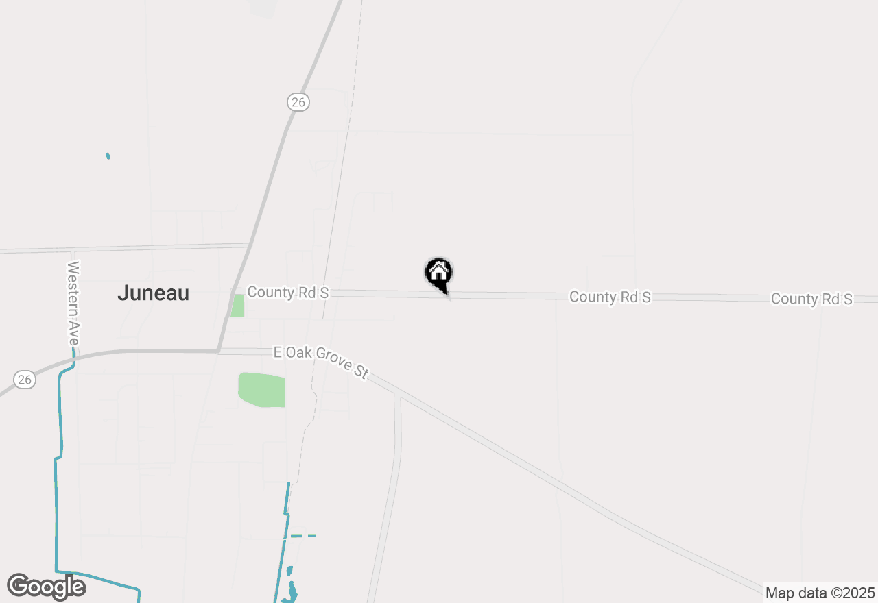 Map of 760 E Center Street, Juneau, WI 53039