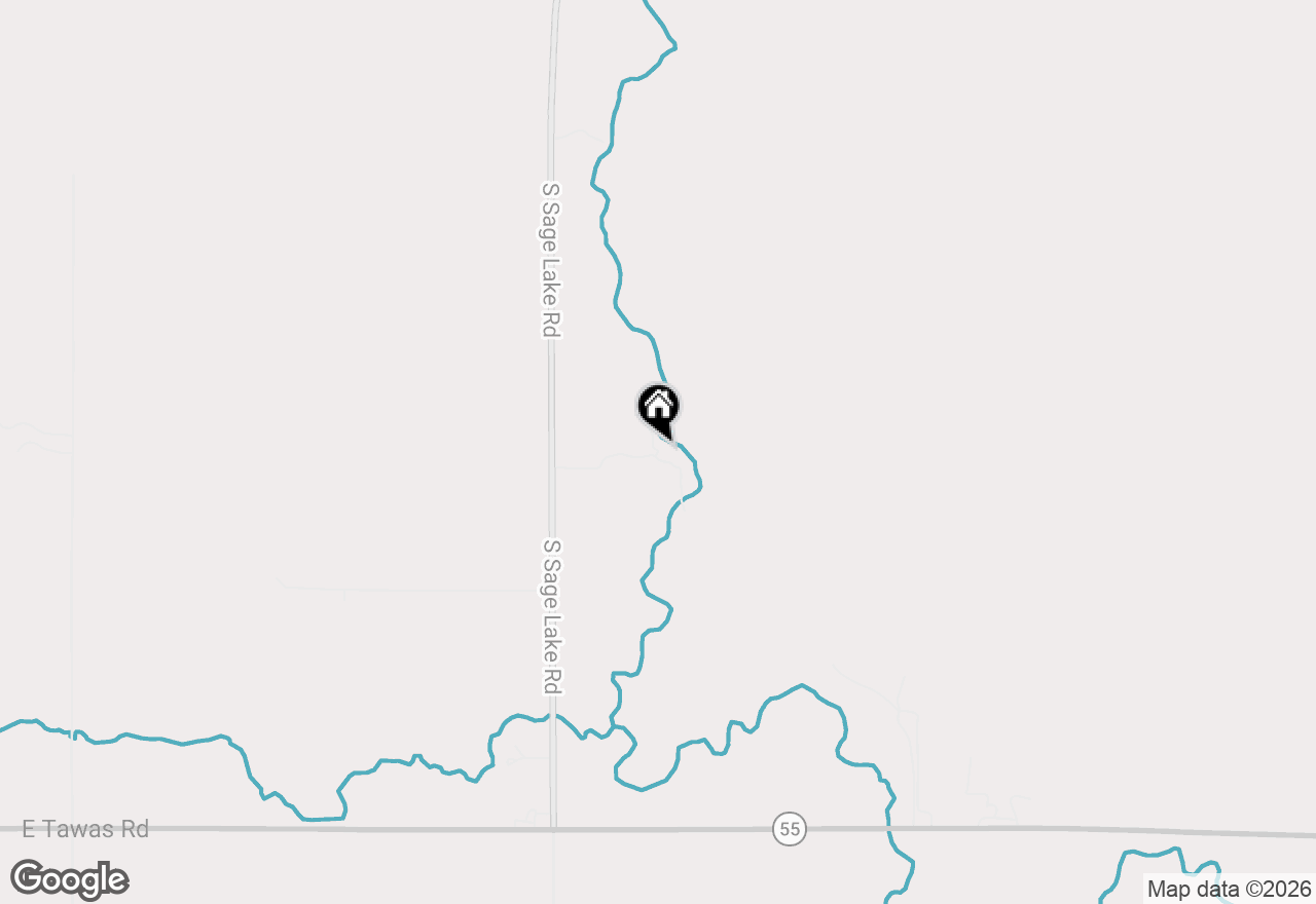 Map of 1609 S Sage Lake Road, Hale, MI 48739