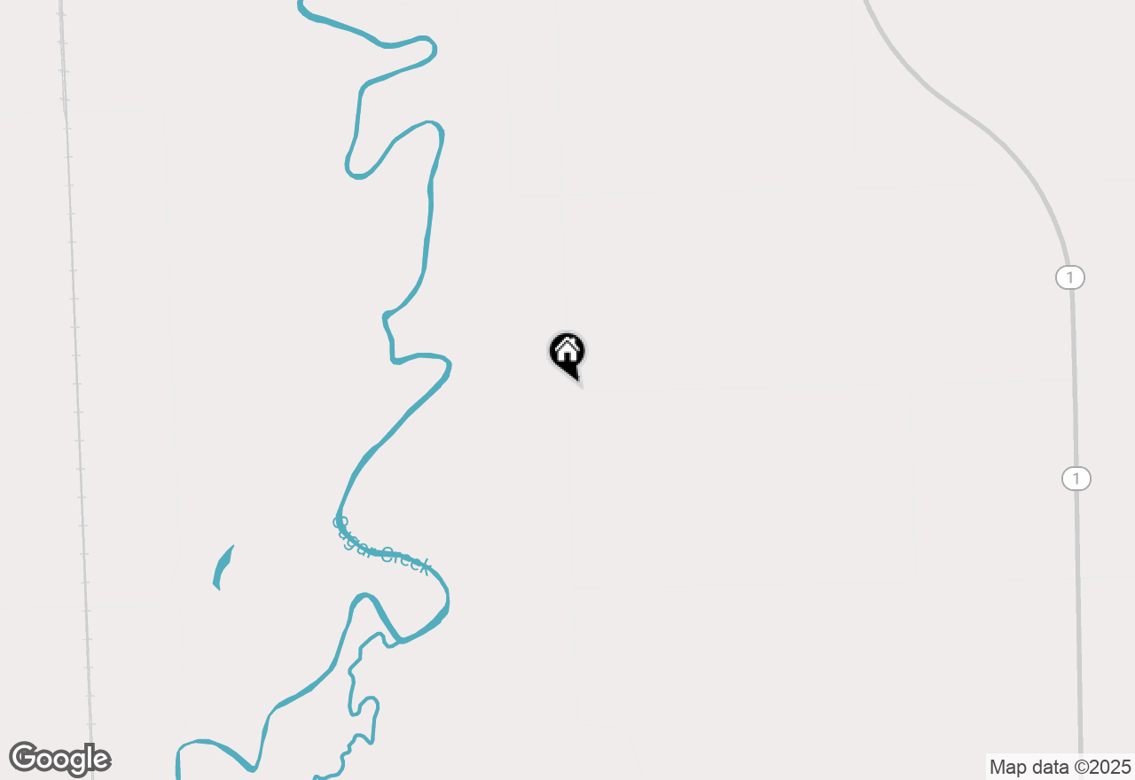 Map of 1536 N 2200 East Road, Watseka, IL 60970